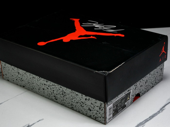 fake jordan 4 orchid shoes box