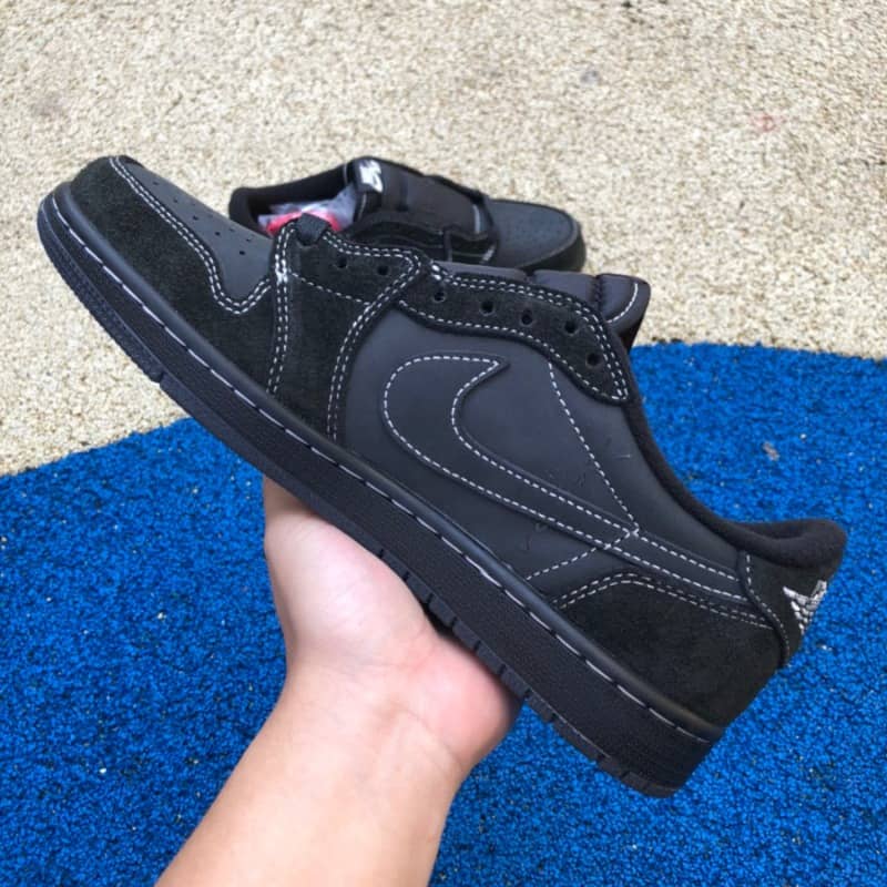 fake travis scott jordan 1 black phantom