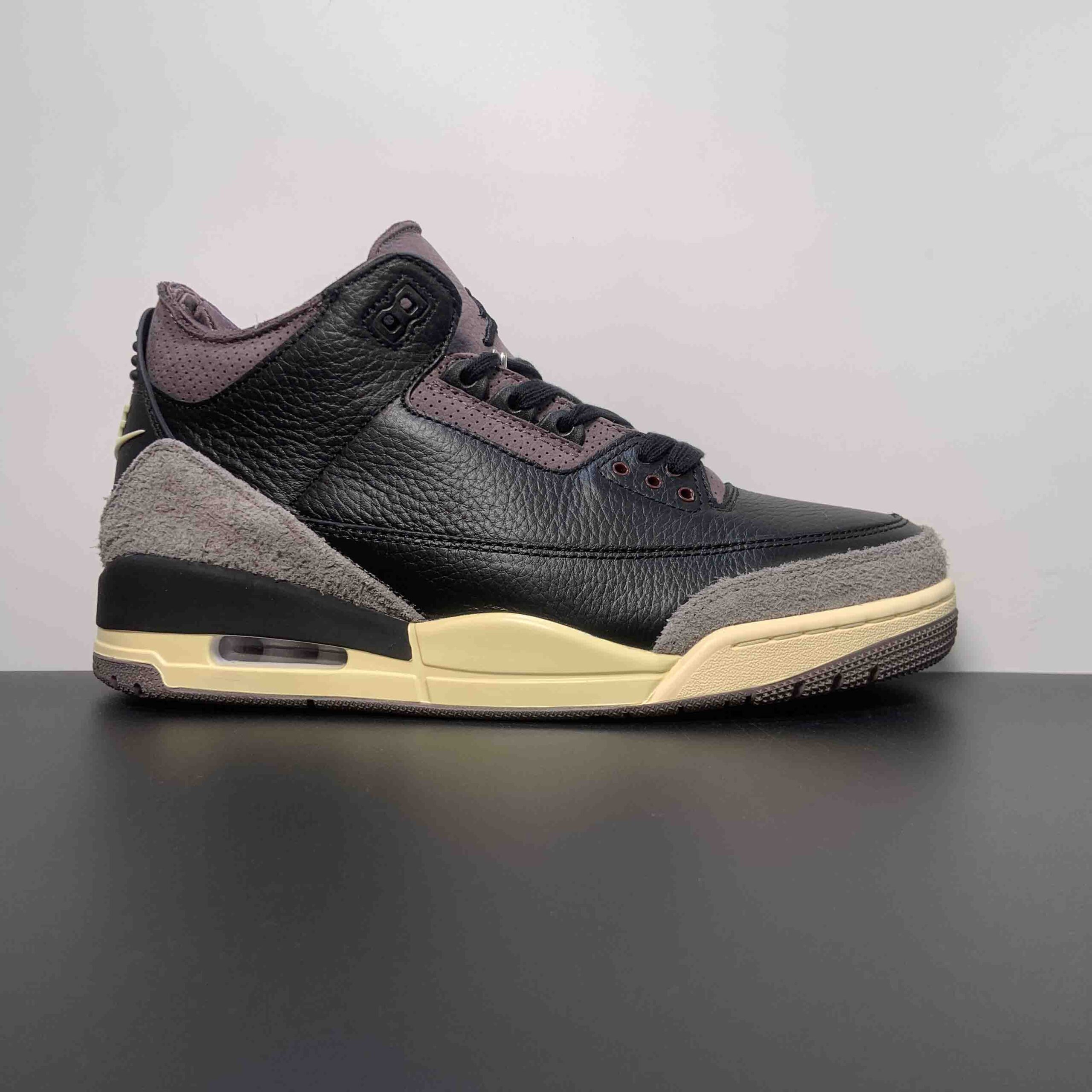 Fake Jordan 3 A Ma Maniere Black Violet Ore