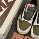 fake travis scott jordan 1 low medium olive