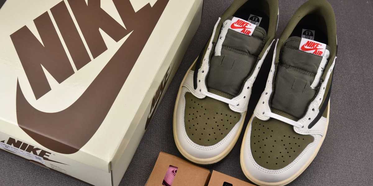 How to Spot Fake Travis Scott Jordan 1 Low Medium Olive