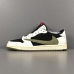fake travis scott jordan 1 low olive 2