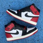 fake jordan 1 black toe reimagined
