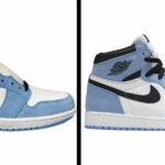 jordan 1 university blue real vs fake