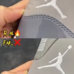 fake jordan 11 cool grey vs real 4